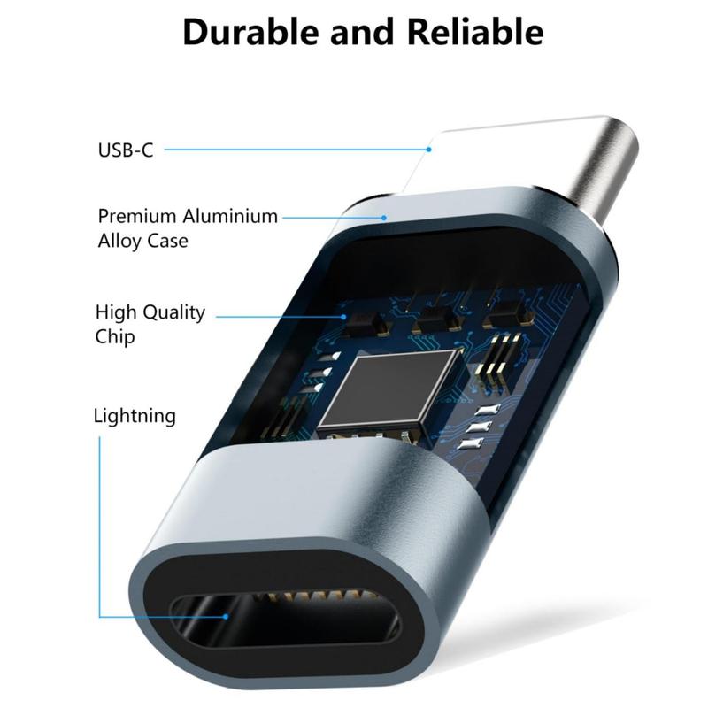 Mini USB C Conversion Adapter, Portable USB C Data Transmission Adapter for iPhone 15 Series, MacBook, Laptop, Tablet, iPad & Samsung, Tablet & Phone Accessories