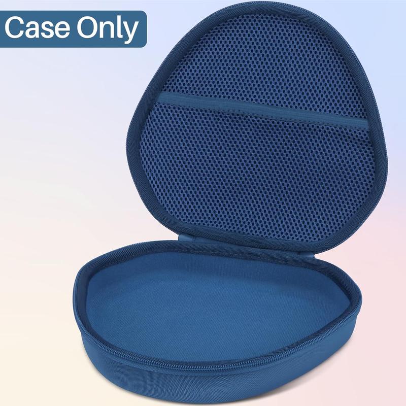 Hard Case Compatible with  AirPods Max  Over-Ear Headphones (Blue Case)