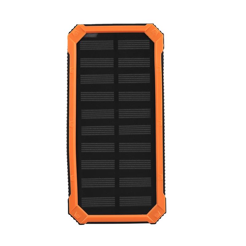 Portable 20000mAh Fast Charging Dual USB Polar Mobile Power Bank Case DIY Kit Orange