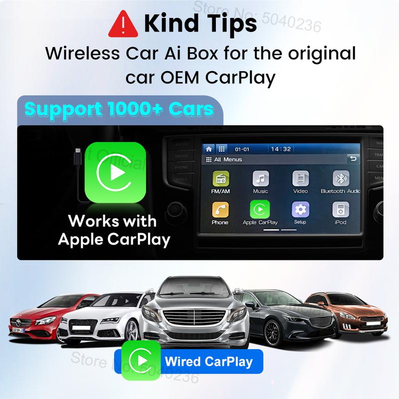 TV Game HDMI Multimedia adapter fit for wired CarPlay, making long trips more enjoyable with entertainment. Plug car Screen hdmi Stick