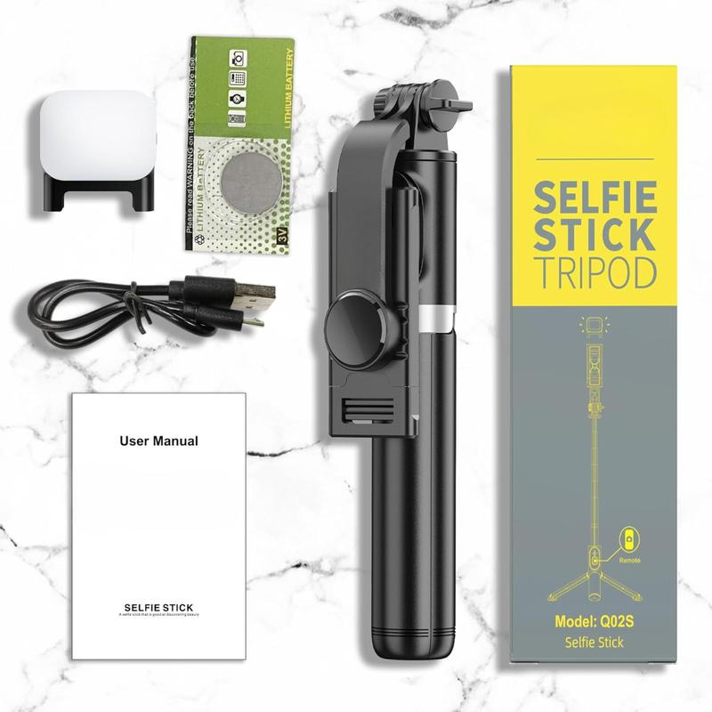 [Fast Delivery] Portable 41 Inch Selfie Stick Phone Tripod with Wireless Remote Extendable Tripod Stand 360 Rotation Compatible with iPhone 14 13 12 11 pro Xs Max Xr X 8 7 6 Plus, Android Samsung Smartphone