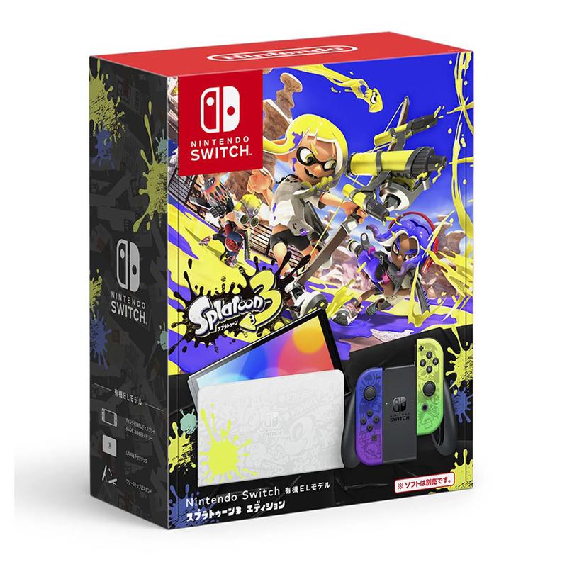 Nintendo Switch - OLED Model - Splatoon 3 Special Edition. (Region Free)