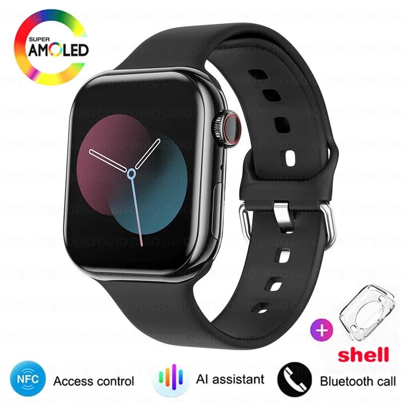 2024 New For Original Apple Watch Series 10 Women Smartwatch Bluetooth Call NFC IP68 Waterproof Compass GPS Track Men Smartwatch