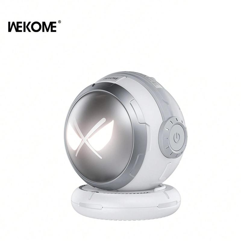 WEKOME Astronaut Design Wireless Speaker, USB Reachargeable 1 Count Mini Speaker with Colorful LED Lights, Wireless 3W Outdoor Speaker for Camping