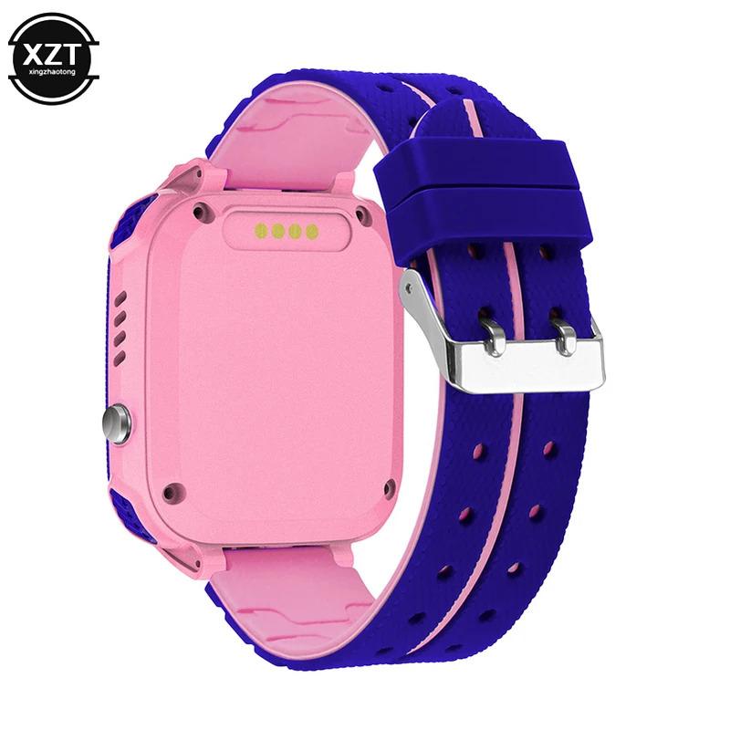 New Q12 waterproof childen's smart watch Sim card lbs location tracker voice chat flashlight childen's smart phone watch Reloj