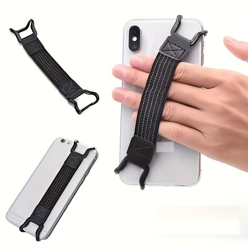 Universal Phone Lanyard Holder, Anti-lost Elastic Band Phone Strap, Phone Wrist Strap, Phone Accessories for 5.2-7.5 Inch Smartphone