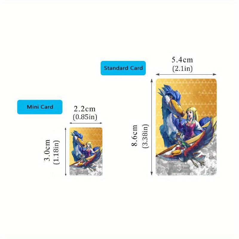 Game Collection Cards, Cards for Tears Of The Kingdom and Breath Of The Wild Collection, NFC Linkage Card Compatible with Amiibo for Nintendo Switch & Switch Oled   Lite