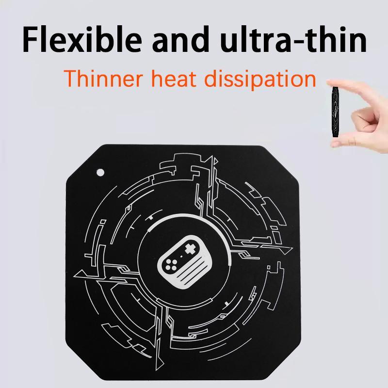 Phone Cooling Plate, Ultra-thin Magnetic Phone Heat Sink Plate, Universal Phone Accessories for iPhone Huawei Xiaomi iPad