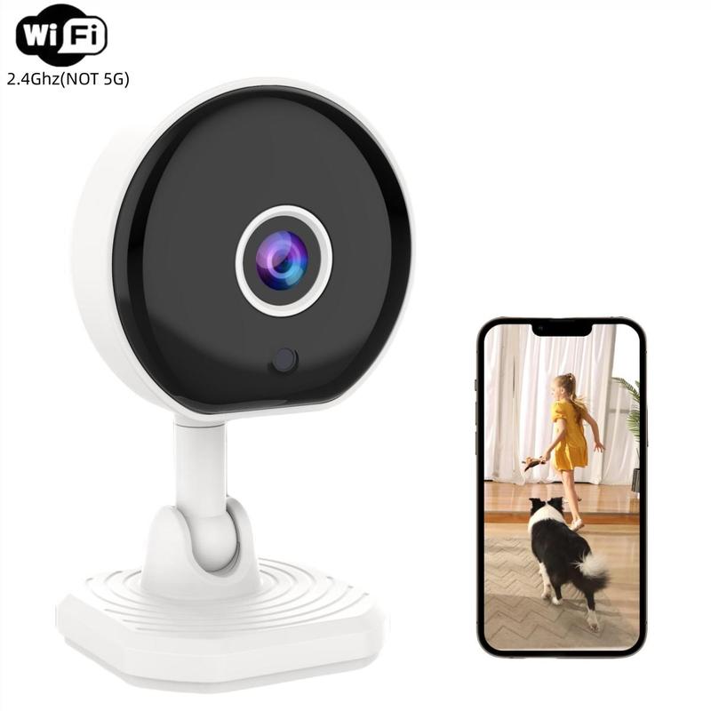 2.4G 2K HD Wireless Security Camera, Motion Detection Surveillance Camera, Indoor Security Camera, Wifi Surveillance Camera with IR Night-Vision & 2-Way Audio