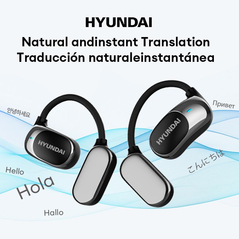 HYUNDAI FIT2 OWS Translation Wireless Bluetooth Earphones Support 135 Languages Real Time Bluetooth Translation Support Playing Music Phone Calls Headphones