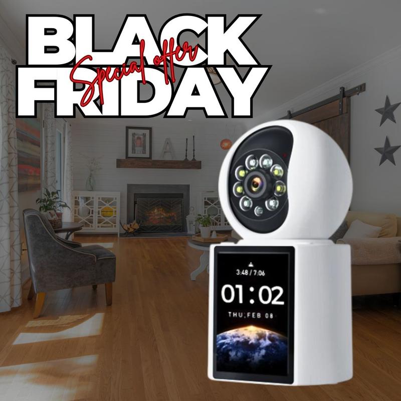 Video Call Security Indoor Camera - 2K Night Vision,Motion Detection,, Two-Way Audio,  Remote Access wireless camera human detection indoor security