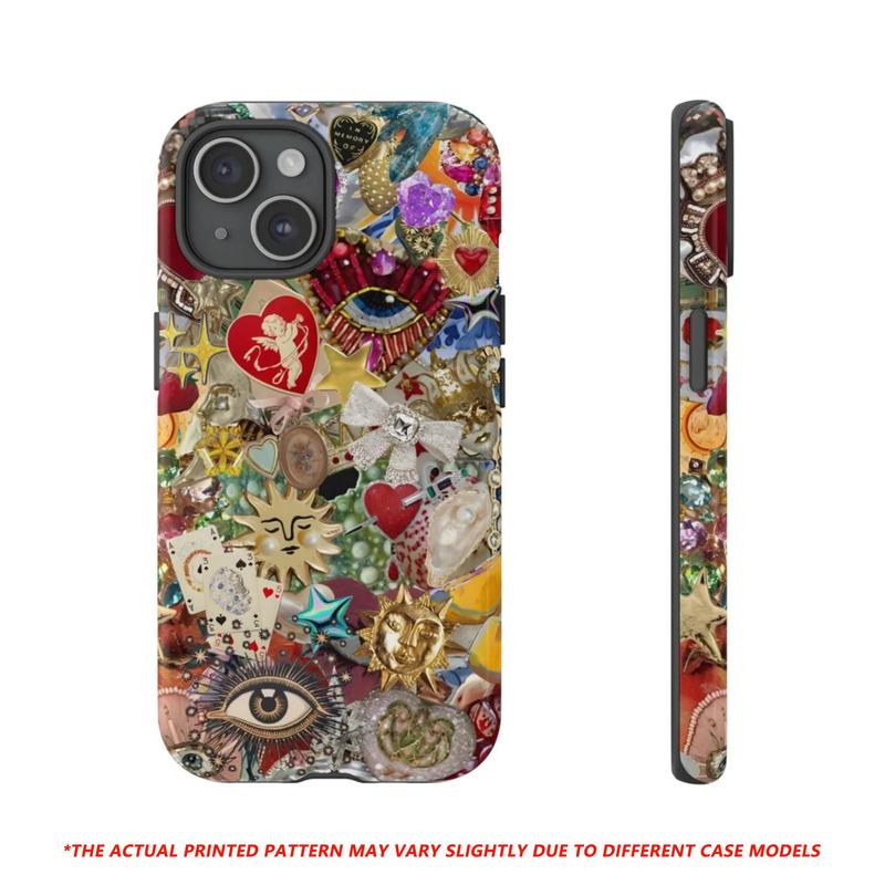 Creative Pattern Phone Case for Fall Gift, Decorative Phone Protective Cover, Phone Protective Cases Compatible with iPhone 11 12 13 14 15 Plus 15 Pro Max, Fall Decor