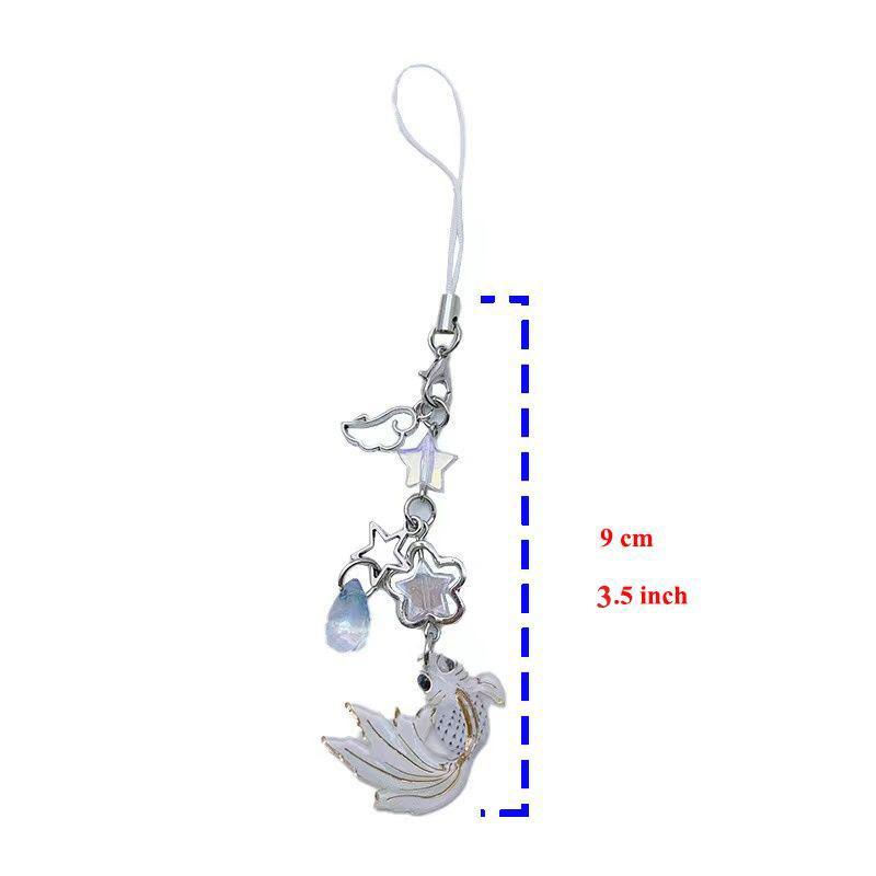 Cute Koi Fish Design Phone Chain, 1 Count Fashion Phone Lanyard, Creative Phone Strap for Women & Girls, Mobile Phone Decoration Accessories