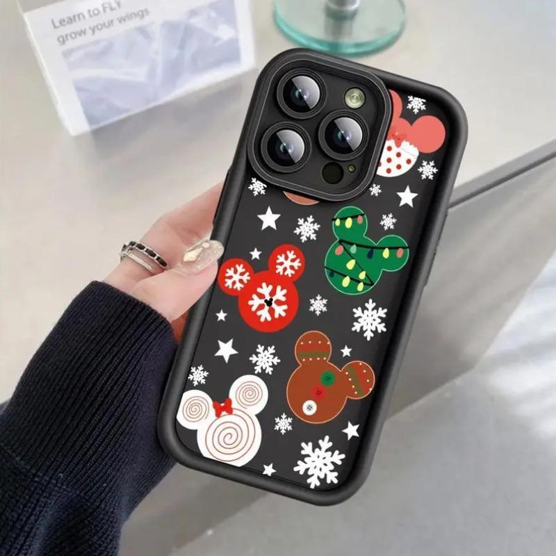 Cartoon Pattern Phone Case, 1 Count Anti-drop Cellphone Protective Case, Total Protective Shockproof Mobile Phone Cover for iPhone 16 Pro Max 15 14 13