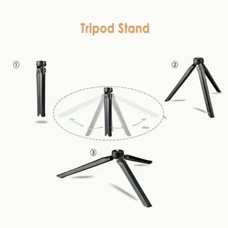 LED Ring Light with Tripod & Phone Holder, Adjustable Selfie Light, Selfie Ring Light for Photography, Video Blog, Makeup, Live