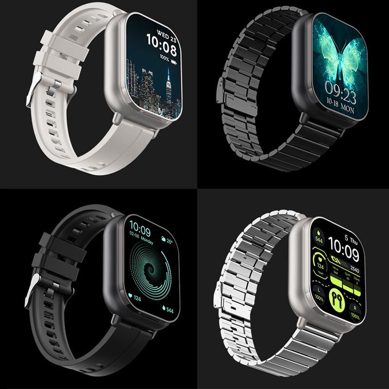 Multifunctional Smart Watch, 1 Count Fashionable Digital Watch with Weather Forcast, Music Control, BT Support, Sports Watch for Women & Men