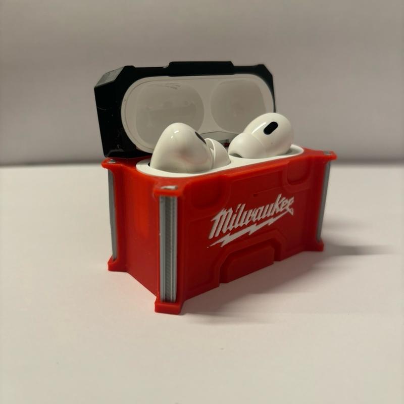 Milwaukee Inspired Electronics Case | 3D Printed Case for headphones | Accessories | Audio