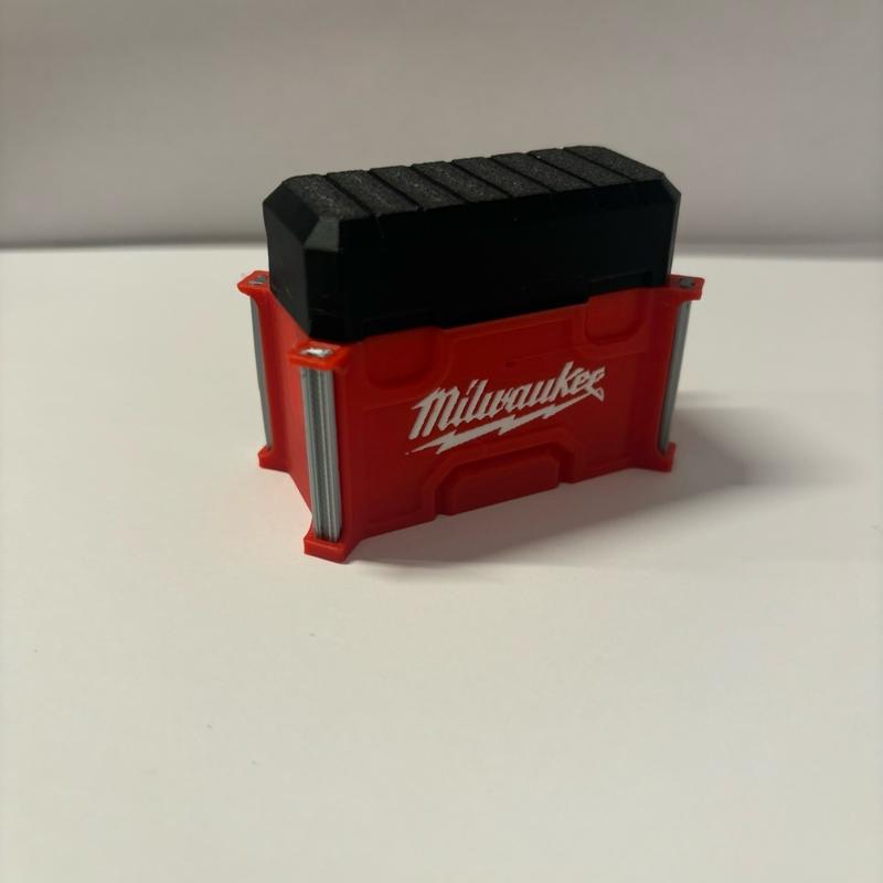 Milwaukee Inspired Electronics Case | 3D Printed Case for headphones | Accessories | Audio