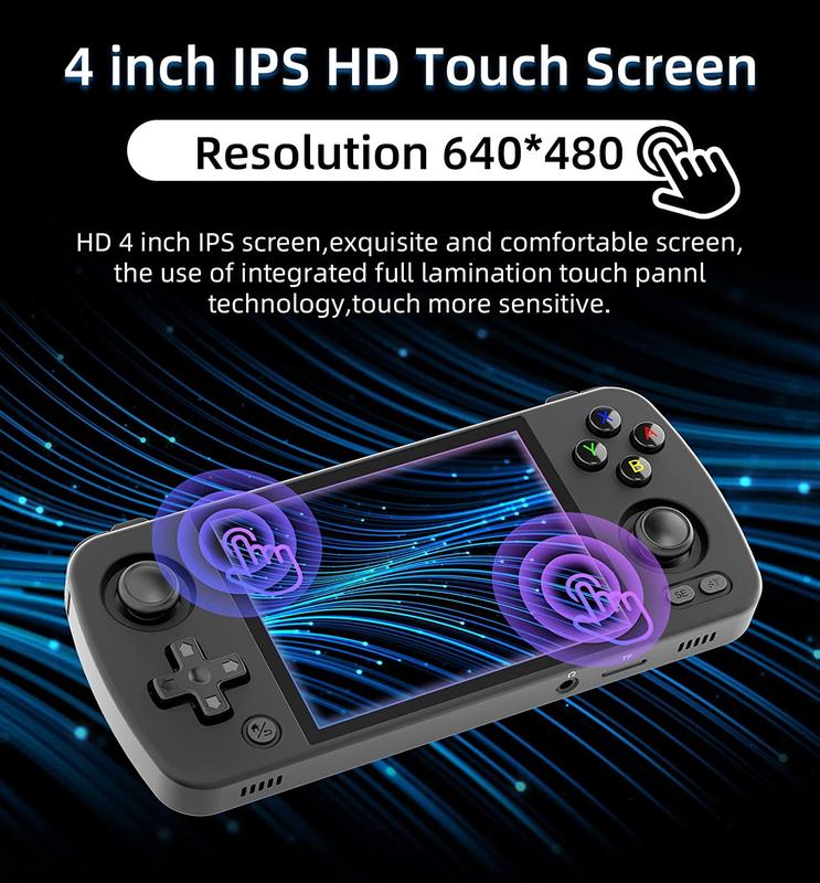 Anbernic RG405MHandheld Game Console Aluminum Alloy Android 12 Google Play 4.0 Inch IPS Touch Screen 20K Games 26 Emulators