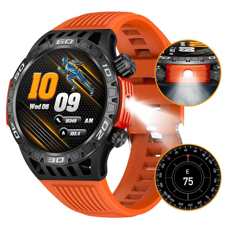 Multifunctional Smart Watch, Fashion Digital Watch with Wireless Calling Dialing & Multiple APP Reminders, Waterproof Sports Watch for Women & Men