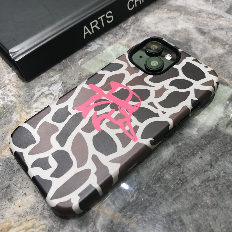 Old School Camo Redneck Duck Hot Pink Tough Phone Case, Gifts for Her, Hunting Gift, Camo Phone Case for iPhone 15Pro, 14, 13, 12, 11, 8, XR Mini, Pro Max, Plus Accessories Protection apple phone