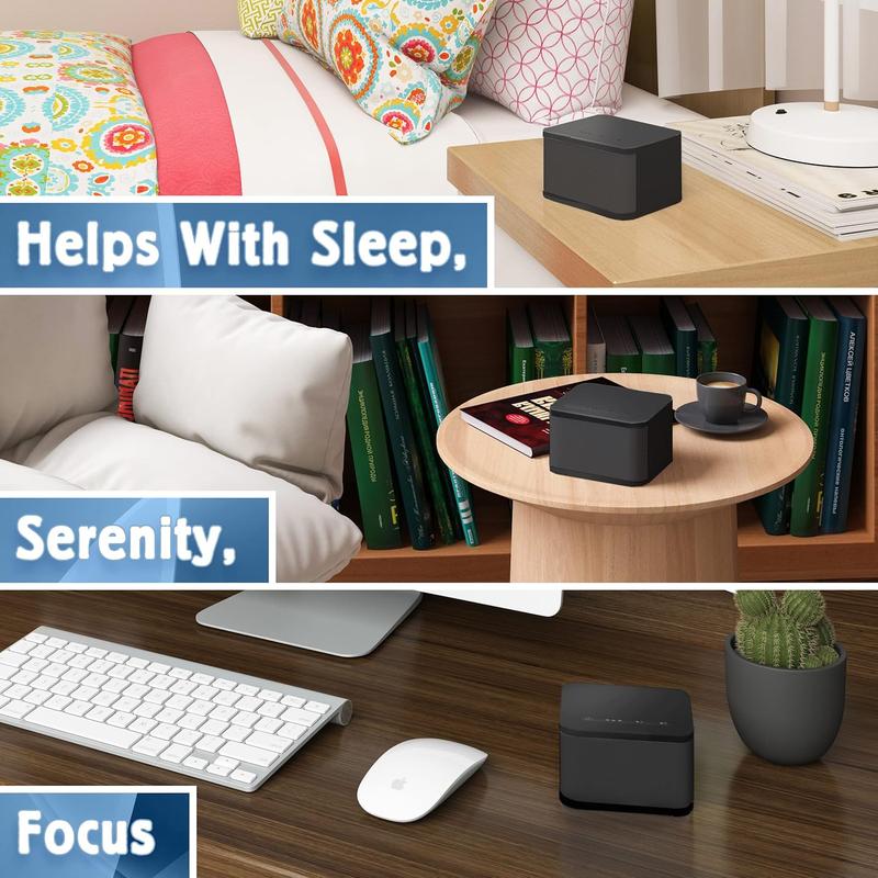 Sound Machine White Noise Machine, Rain Machine, Portable Sleep Sound Machines, White Noise Machine for Office Privacy and Noise Canceling, White Noise Machine for Adults Sleeping