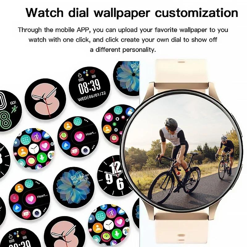 2024 NFC Smart Watch Women Bluetooth Call Music Playback Smartwatch Support Recording IP68 Waterproof Smart Watches For Men