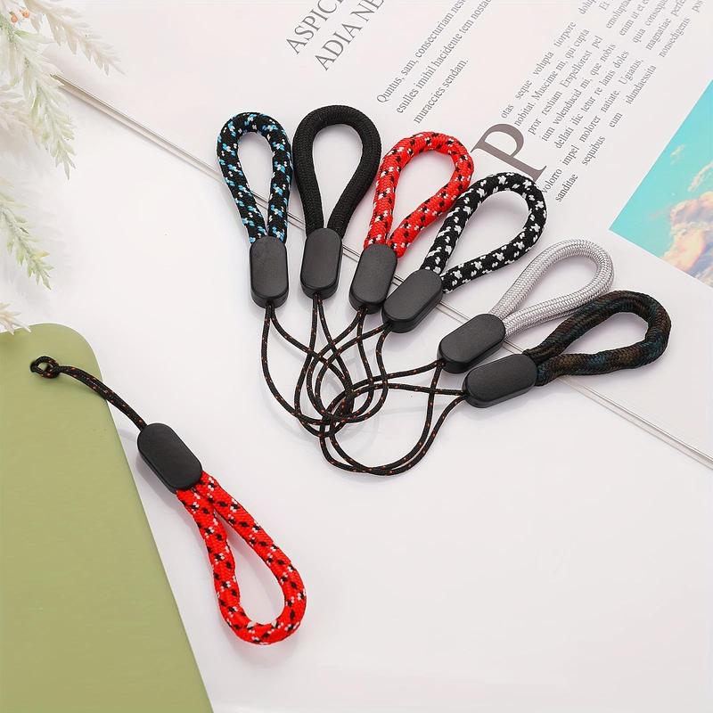 Adjustable Finger Hand Wrist Strap, 12pcs Portable Short Lanyard Strap, Mini Finger Strap For Mobile Phone Keys Camera USB FIash Drives Earphone