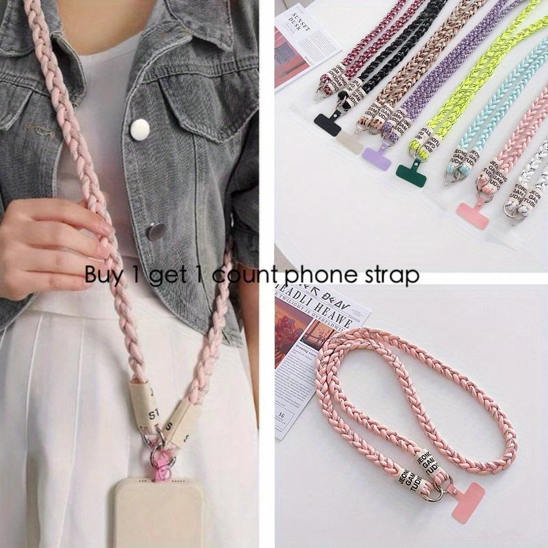 Universal Crossbody Lanyard, 1 Count Mobile Phone Long Strap String Rope, Phone Accessories Charm for Women & Men, Phone Decoration Accessories