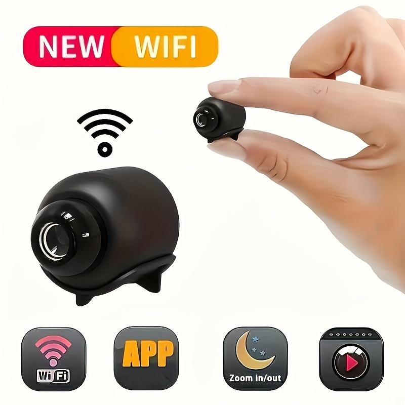 HD WiFi Mini Security Camera - Indoor Outdoor Remote Viewing, Wireless Home Monitor with USB Power mini camera cctv