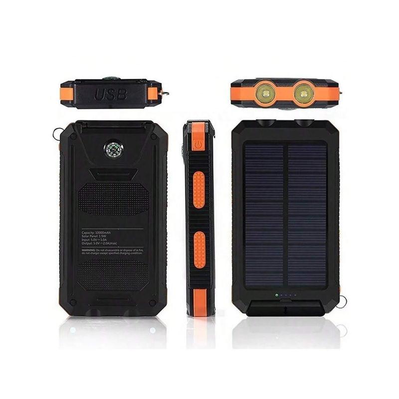 20000mAh USB Portable Charger Solar Mobile Power Bank 2024 Super