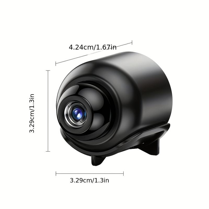 HD WiFi Mini Security Camera - Indoor Outdoor Remote Viewing, Wireless Home Monitor with USB Power mini camera cctv