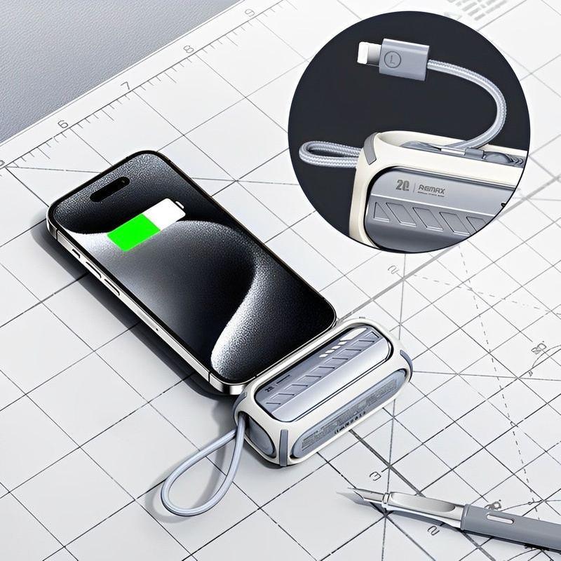 50000mAh The Capsule Charge Bank Ultra-Thin Compact Convenient Mini Mobile Power Supply Quick Charge