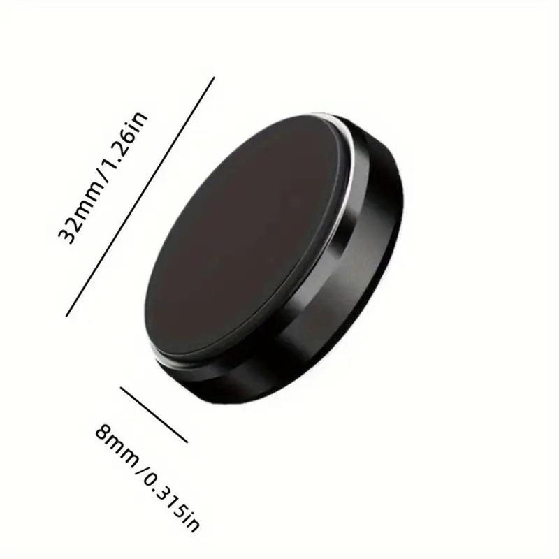 Round Magnetic Phone Holder, Multifunctional Car Dashboard Cellphone Holder, Durable Bracket for Convenient Mobile Phone Mounting