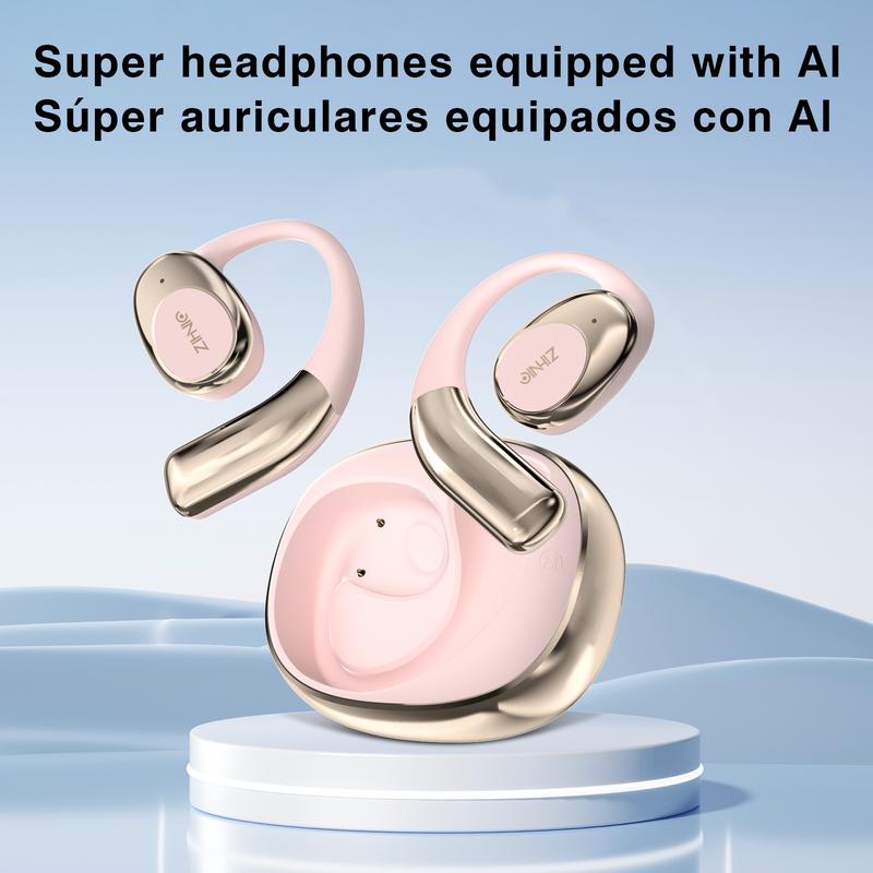 ZIHNIC S09 AI Translation Earbuds Language Translation Device & Accents Translation in Real Time for Travel Business Learning