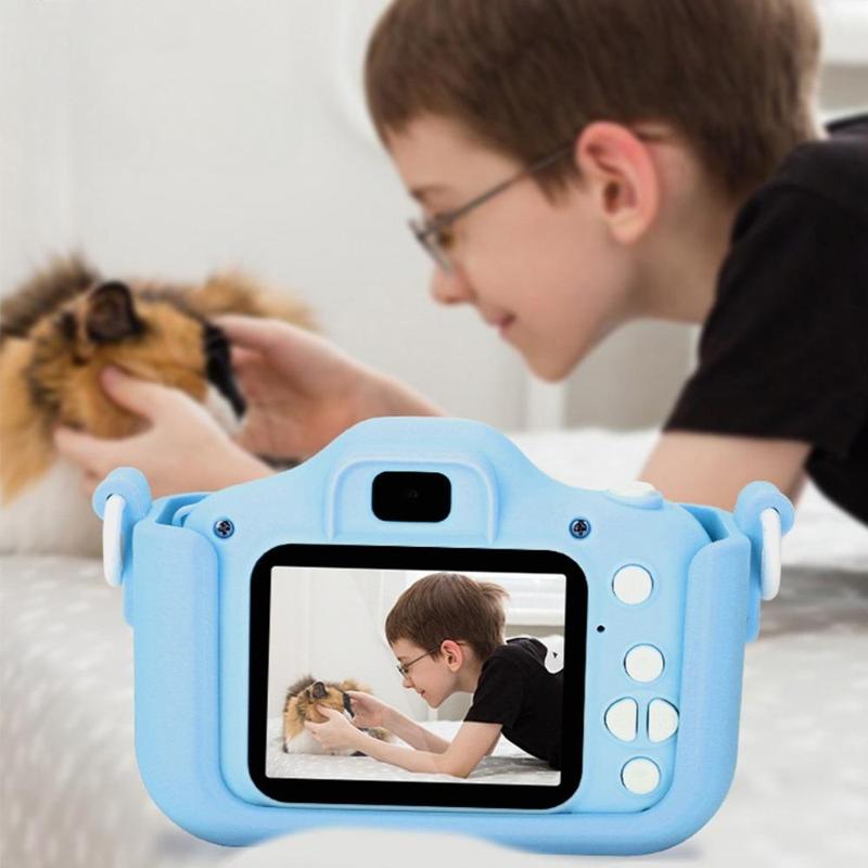 Unicorn Design Camera Toy, 1080P HD Children's Camera Toy with 32GB SD Card & Card Reader, Birthday Gift for Boys & Girls