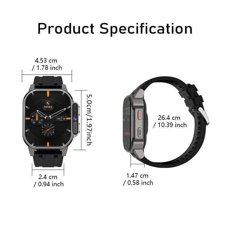 SIMSONLAB Multifunctional Smart Watch, Fashionable Digital Watch with Silicone Band, Sports Smart Watches with Multiple Sports Modes for Women & Men