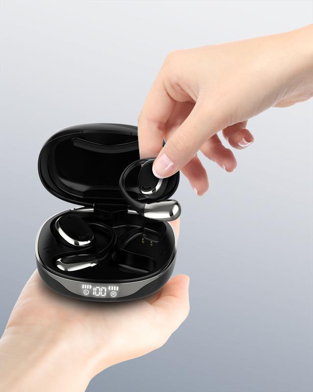 AI Language Translator Earbuds: Real Time 144 Languages & Accents, HD Sound Quality Long Battery Life, Ideal for Travel & Business It is suitable for business meetings, traveling abroad, learning foreign languages, listening to songs and videos