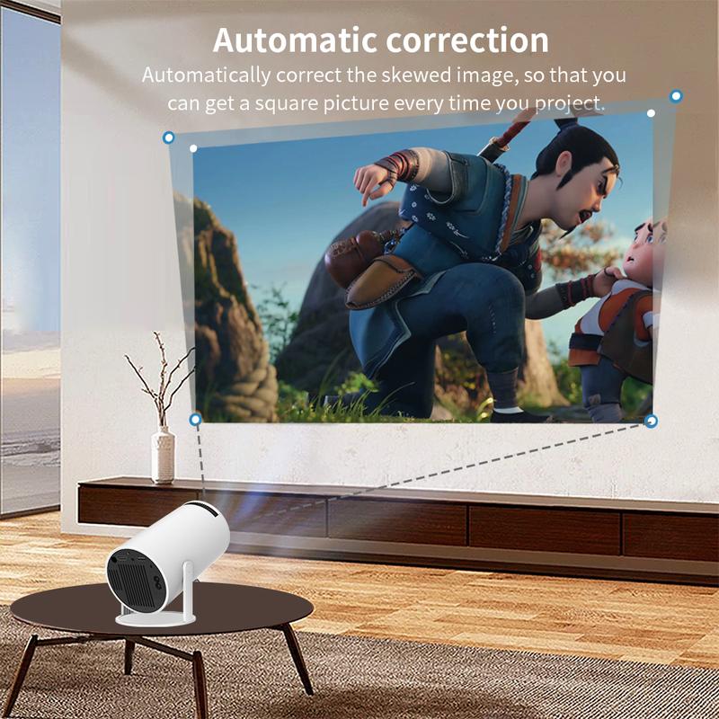 [Projector 4K][AI Auto Focus+Auto Lens Cap]Outdoor- with WiFi 6 and Bluetooth:Upgrade 850 ANSI Native 1080P Jimveo Portable Projector, Auto 6D Keystone&Zoom,Home LED Movie Projector for Outdoor Home Use