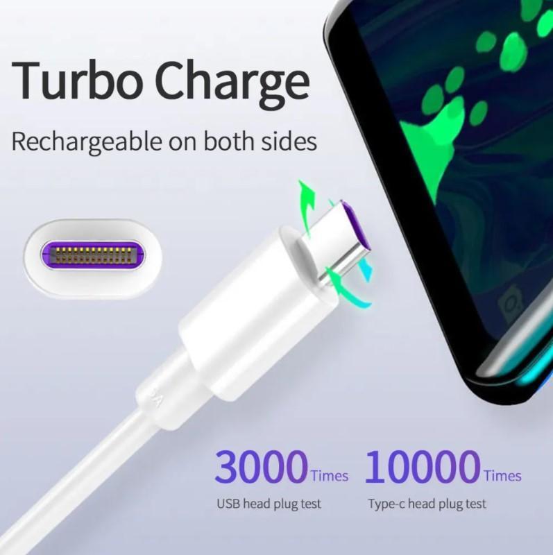 Fast Charging USB-A to USB-C Data Cable for Android Phones - USB Type C Charger Lot Durable Cord - Mobile, Smartphone Cellphone Electronic