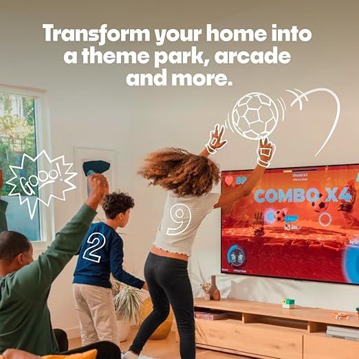 Playground Game System, Indoor Family Game Night, Fun Games & Physical Play, Unique AI-Powered Motion Tracking Video Game Console, Transforms Living Room into a Family or Party Games Space