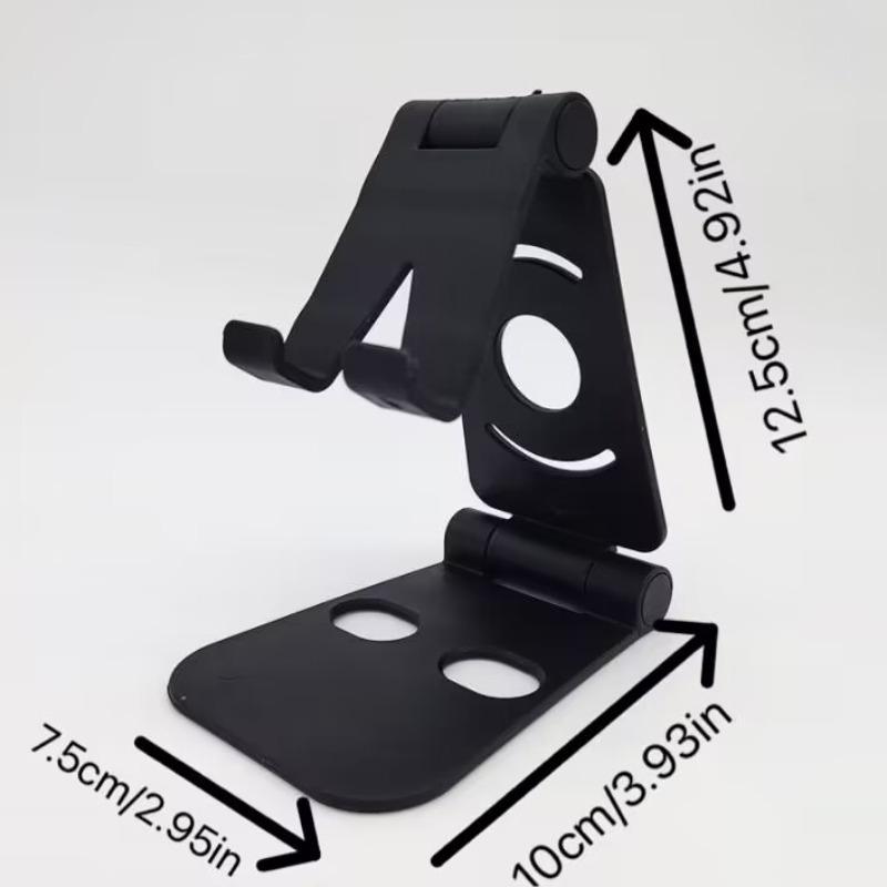 Foldable Desktop Phone Holder, Adjustable Cell Phone Stand, Portable Desktop Mobile Phone Holder Stand for Home Office, Phone Accessories