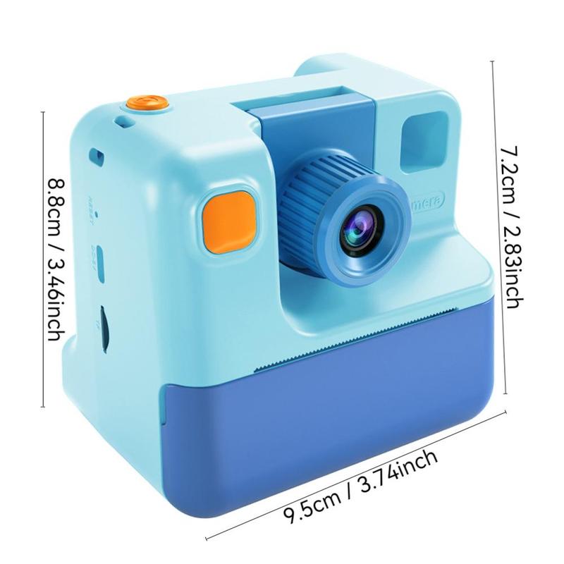 KGG Instant Print Camera, 2.0 Inch LCD Screen Digital Photo Camera with Thermal Printer, Video Camera with Accessories, Birthday Gift for Girls & Boys