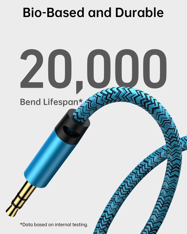 iPhone 16 Aux Cord to USB Type C, 3.3ft USB C to 3.5mm Audio Aux Jack Cable Type C to Aux Cord for Car Stereo Headphone for iPhone 16 15 15 Pro Max 15 Plus, Samsung Galaxy S24 S23 S22 S21 Note 20, Pixel 8 7a Car AUX Music Accessories Android Plug Aluminum