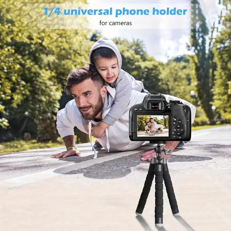 Octopus Design Phone Holder, Multipurpose Flexible & Durable Phone Tripod, Universal Desktop Phone Stand for iPhone & Camera