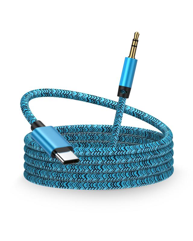 iPhone 16 Aux Cord to USB Type C, 3.3ft USB C to 3.5mm Audio Aux Jack Cable Type C to Aux Cord for Car Stereo Headphone for iPhone 16 15 15 Pro Max 15 Plus, Samsung Galaxy S24 S23 S22 S21 Note 20, Pixel 8 7a Car AUX Music Accessories Android Plug Aluminum
