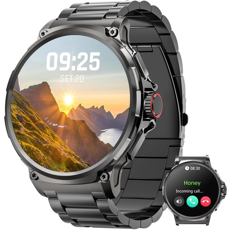 Multifunctional Smart Watch, Fashion Digital Watch with Answer Make Calls & 100+ Sport Modes, Waterproof Sports Fitness Watch for Women & Men