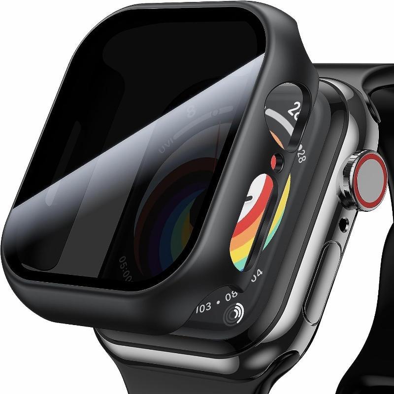 Smart Watch Case, 1 Count Anti-spy Watch Screen Protective Case, Smart Watch Screen Protector Compatible with Apple Watch 49mm