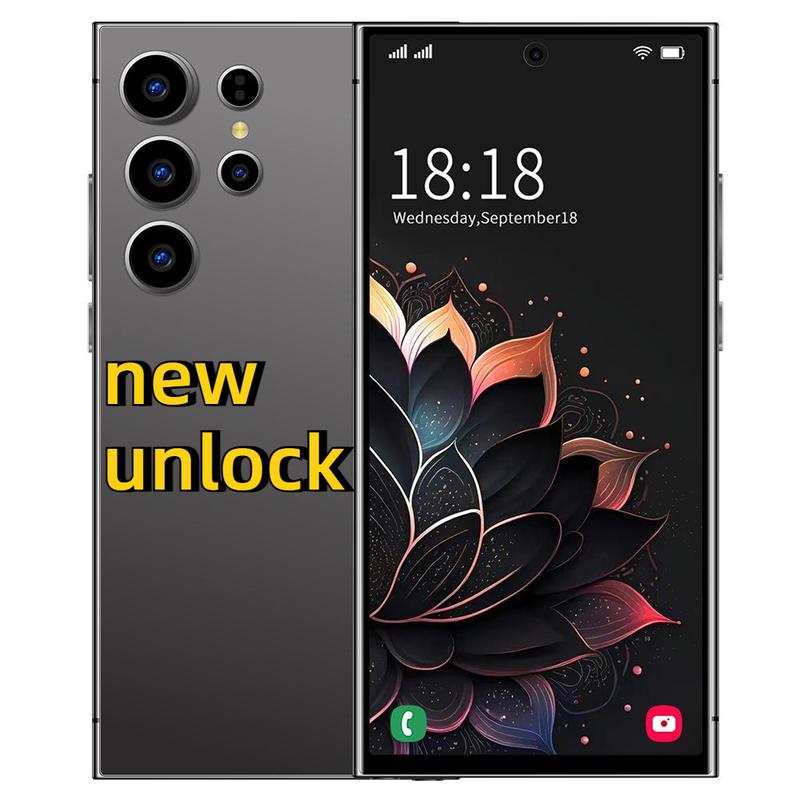 Smarphone S24 Ultra, 6.6 inches, 16+1024GB, 10 cores, 7800mAh, phone, Android, 78+108MP, dual SIM, 5G phone, facial recognition, AI smartphone, unlocked zoom camera, long battery life, S pen, US version, Christmas gifts for 2025