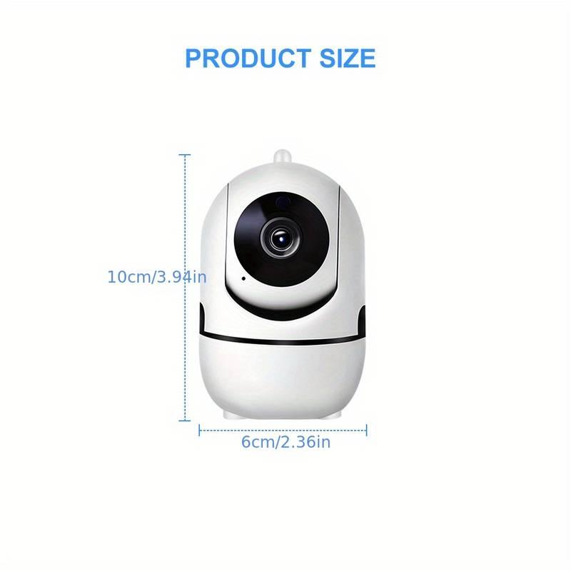 High-definition WiFi Monitoring Camera, USB Powered 355 Degree Intercom 1080P Home Security Camera, Remote High-definition Night-Vision Camera